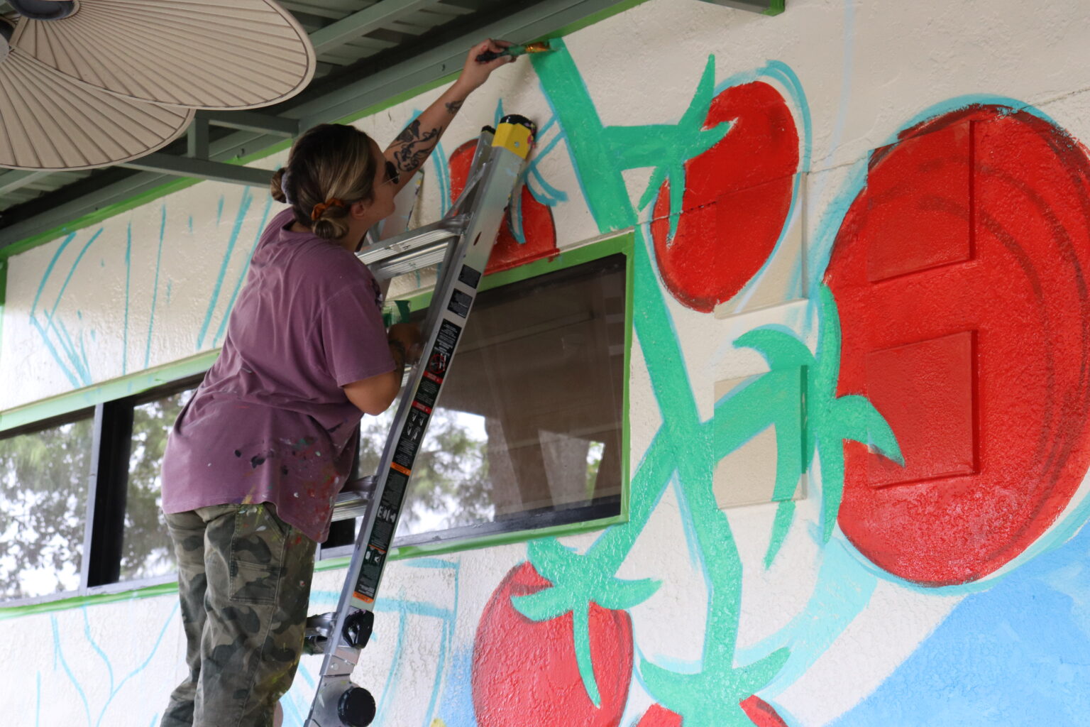 New Tampa Mural by Artist Jujmo Rollin Oats